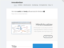 Tablet Screenshot of innovationgear.com
